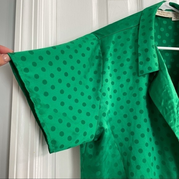 Victoria’s Secret Vintage Gold Label Button Top M - Picture 4 of 11